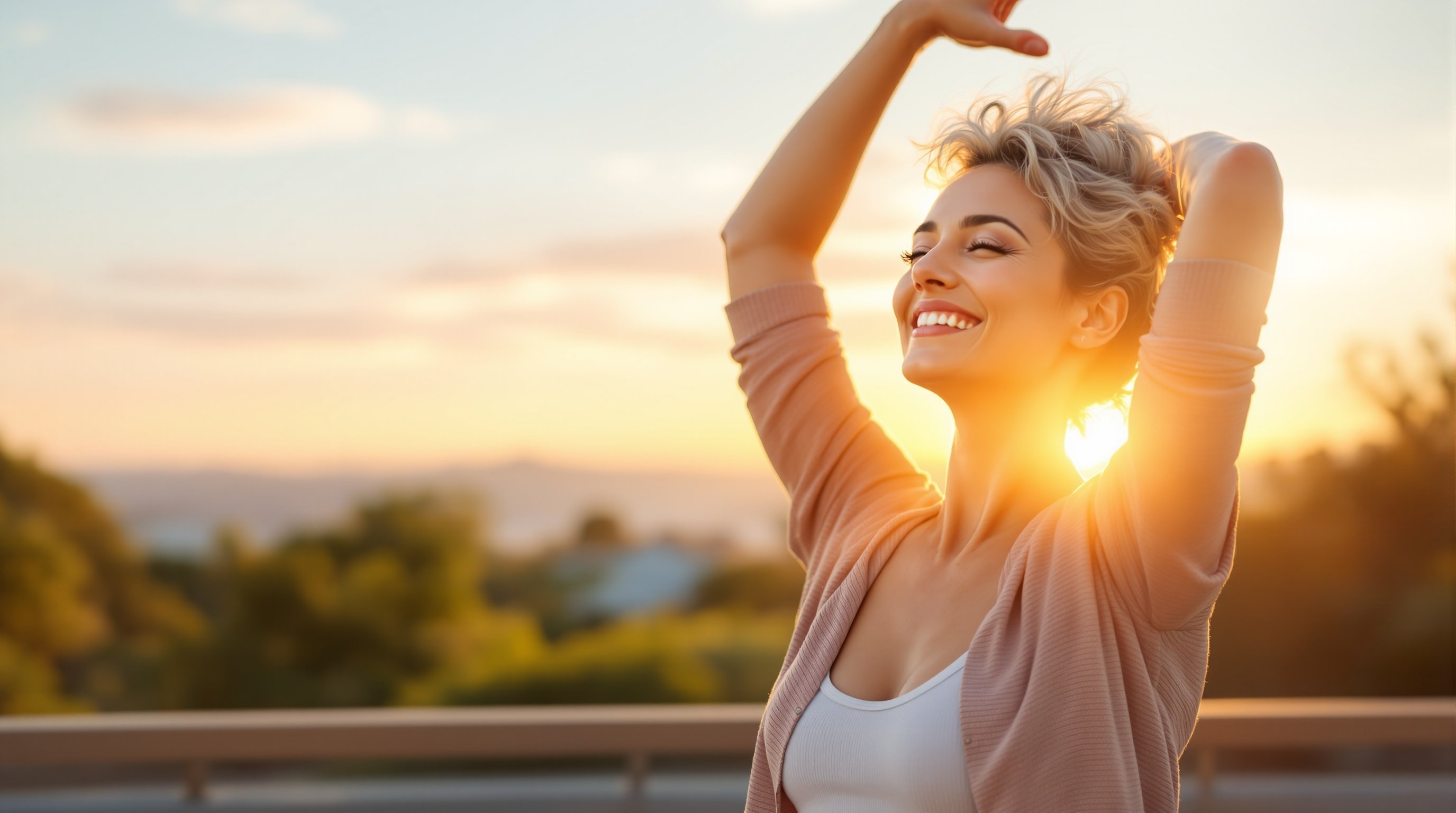 Donna energetica e vitale - Benessere Quantum Wellness